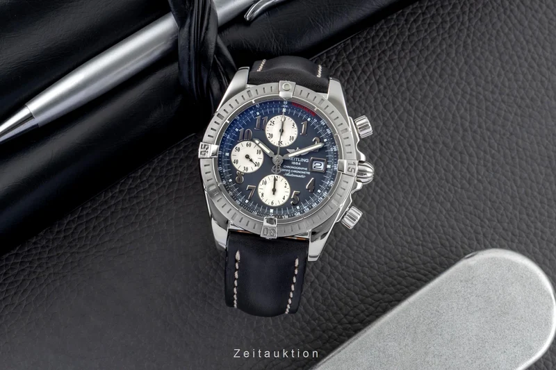 Breitling Evolution chronograph steel automatic men's watch A13356 [2600564]