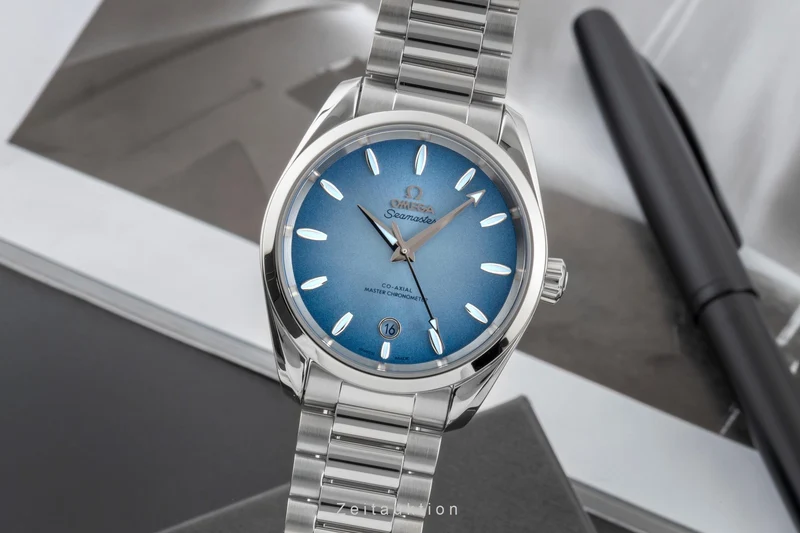 Omega Seamaster steel automatic men's watch 220.10.38.20.03.004 LP: 7600EUR [2600767]