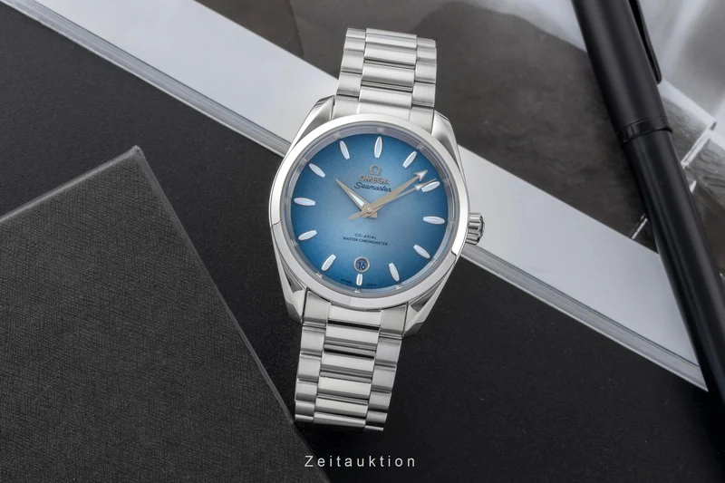 Omega Seamaster steel automatic men's watch 220.10.38.20.03.004 LP: 7600EUR [2600767]