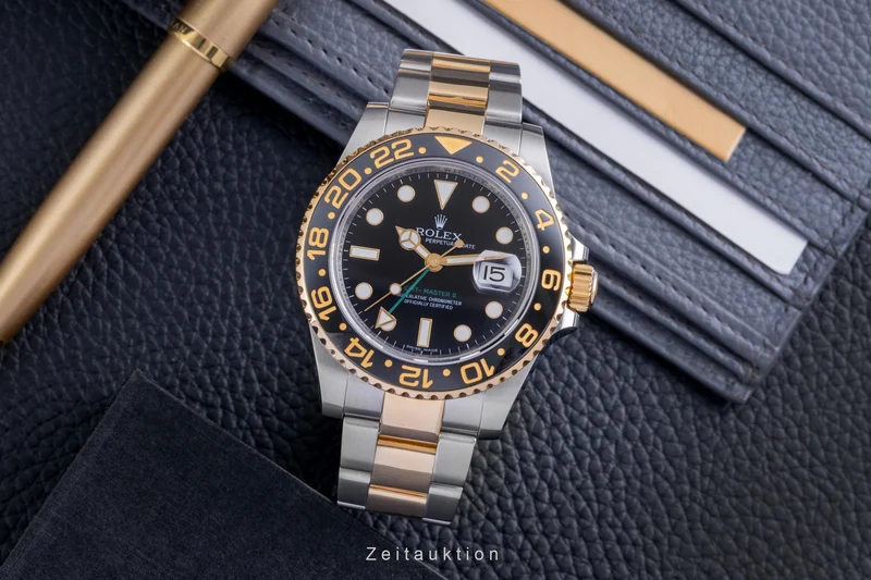 Rolex GMT-Master II steel / gold automatic men's watch 116713LN [2600716]