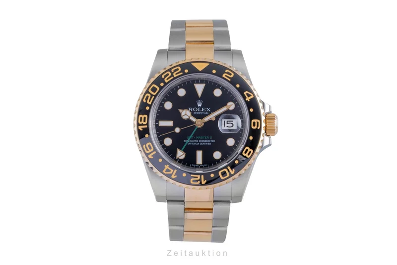 Rolex GMT-Master II steel / gold automatic men's watch 116713LN [2600716]