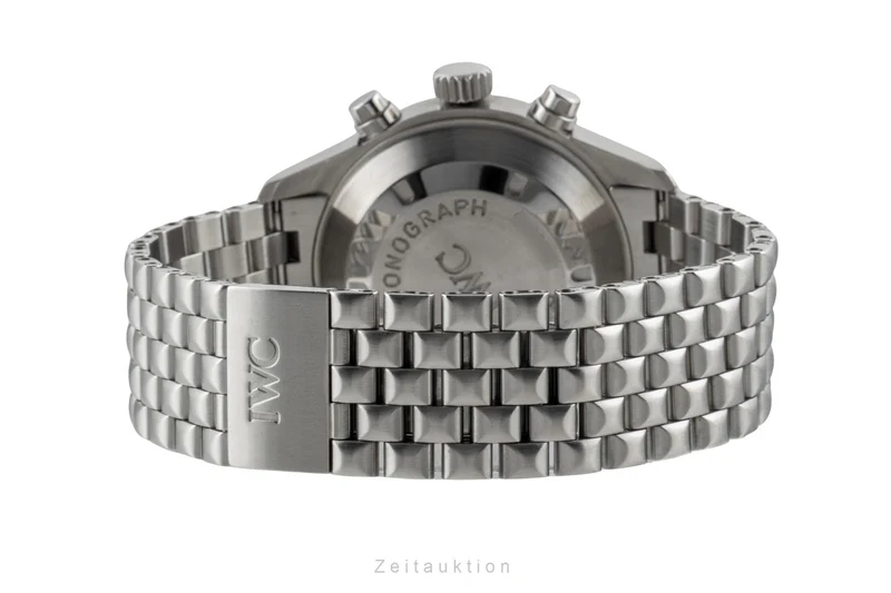 IWC Doppelchronograph chronograph steel automatic men's watch IW371301 [2600286]
