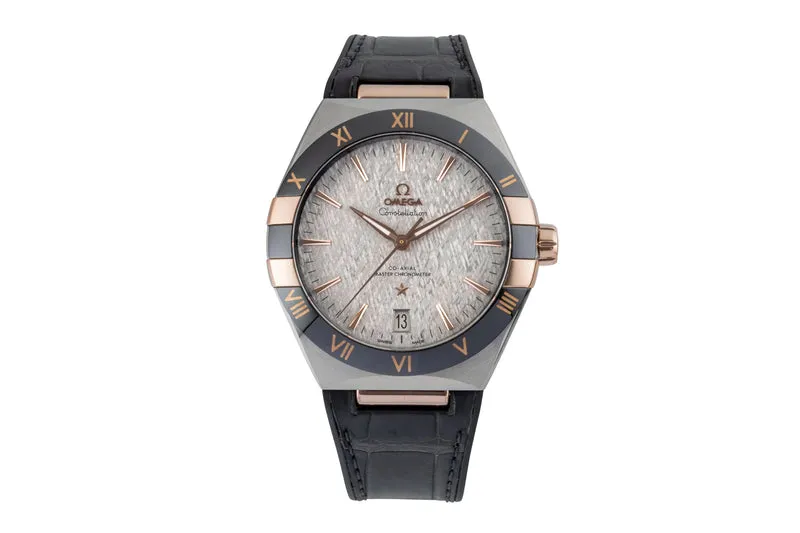 Omega Constellation steel / gold automatic men's watch 131.23.41.21.06.001 LP: 10900EUR [2600734]