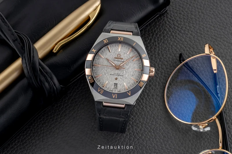 Omega Constellation steel / gold automatic men's watch 131.23.41.21.06.001 LP: 10900EUR [2600734]
