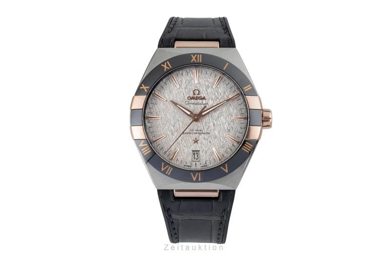 Omega Constellation steel / gold automatic men's watch 131.23.41.21.06.001 LP: 10900EUR [2600734]