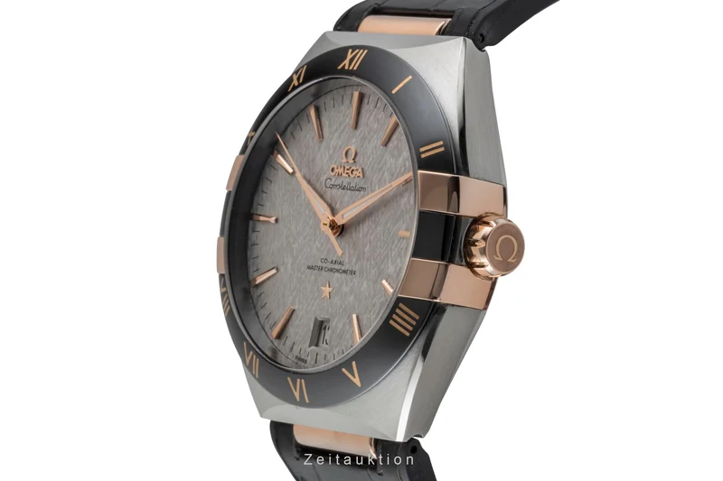 Omega Constellation steel / gold automatic men's watch 131.23.41.21.06.001 LP: 10900EUR [2600734]