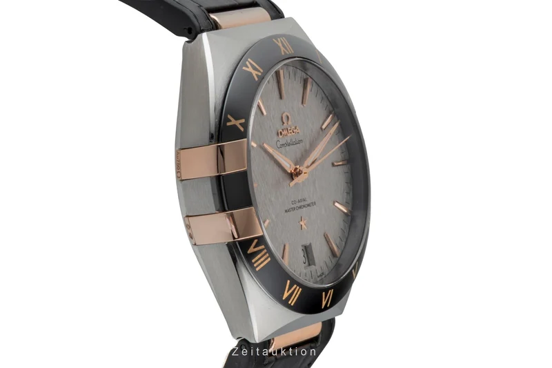 Omega Constellation steel / gold automatic men's watch 131.23.41.21.06.001 LP: 10900EUR [2600734]