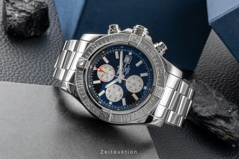 Breitling Super Avenger chronograph steel automatic men's watch A13371 [2600499]