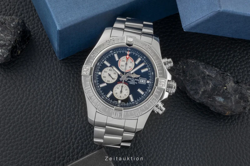 Breitling Super Avenger chronograph steel automatic men's watch A13371 [2600499]