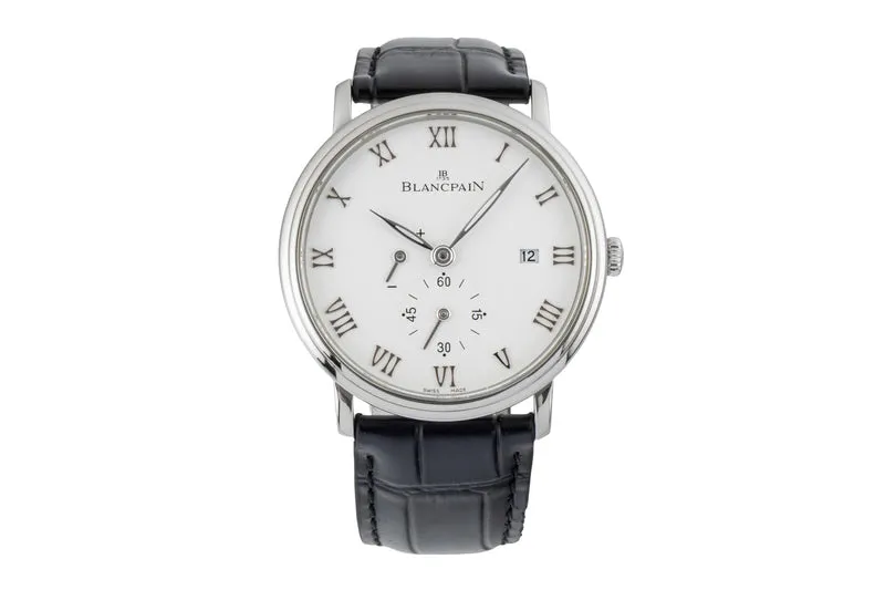 Blancpain Villeret steel manual winding men's watch 6606-1127-55B LP: 11100EUR [2600099]
