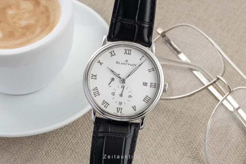 Blancpain Villeret steel manual winding men's watch 6606-1127-55B LP: 11100EUR [2600099]