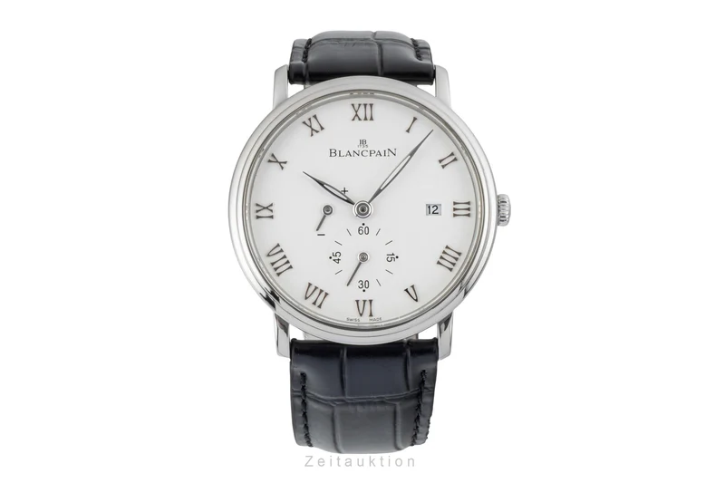 Blancpain Villeret steel manual winding men's watch 6606-1127-55B LP: 11100EUR [2600099]