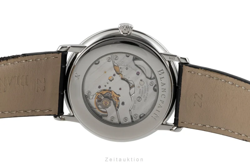 Blancpain Villeret steel manual winding men's watch 6606-1127-55B LP: 11100EUR [2600099]