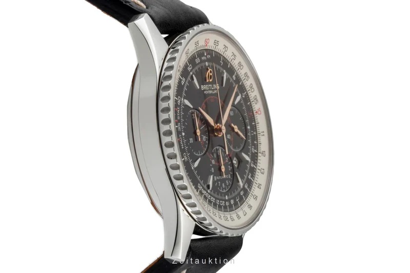 Breitling Montbrillant chronograph steel automatic men's watch A41370 [2600440]