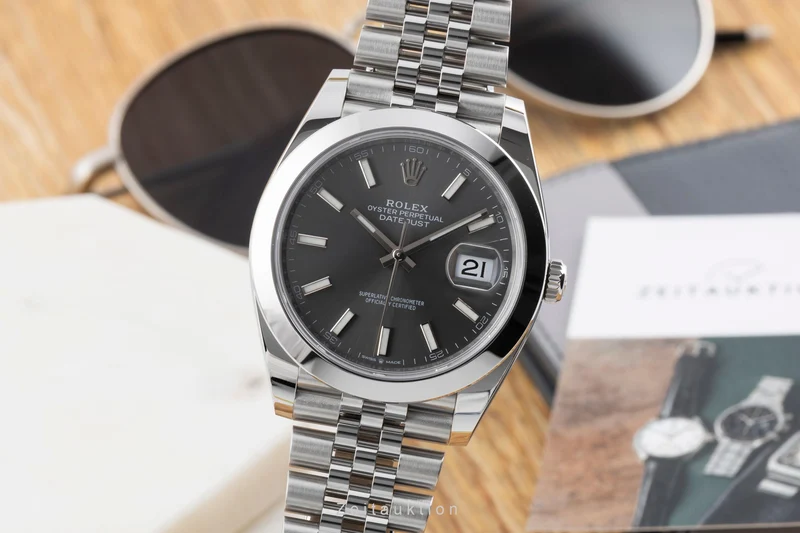 Rolex Datejust steel automatic men's watch 126300 [2600697]