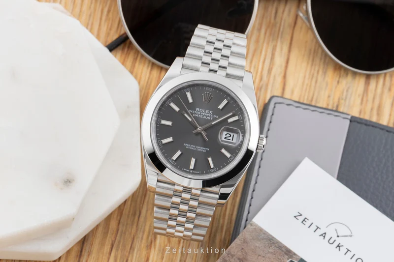 Rolex Datejust steel automatic men's watch 126300 [2600697]