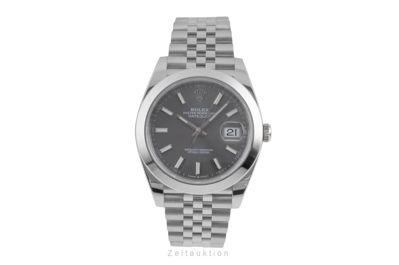 Rolex Datejust steel automatic men's watch 126300 [2600697]