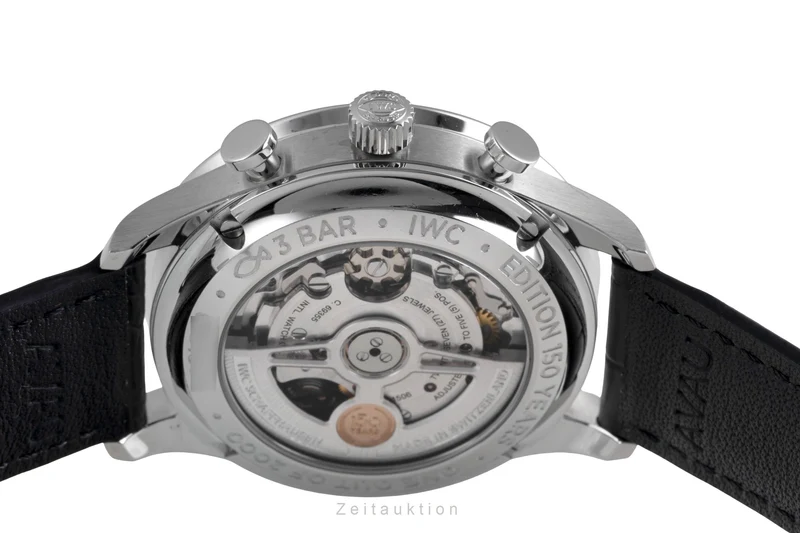 IWC Portugieser chronograph steel automatic men's watch IW371601 LP: 9100EUR Limited [2600366]