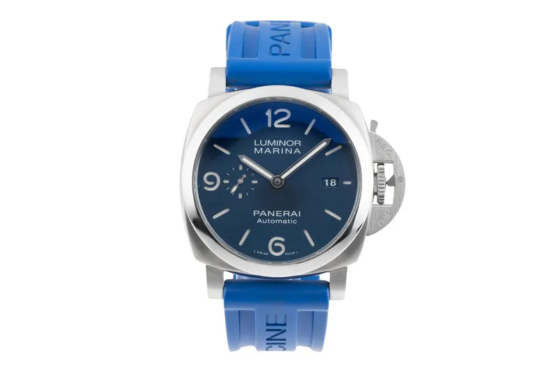 Panerai Luminor Marina steel automatic men's watch PAM01313 LP: 8900EUR [2600667]
