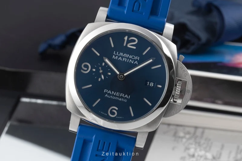 Panerai Luminor Marina steel automatic men's watch PAM01313 LP: 8900EUR [2600667]