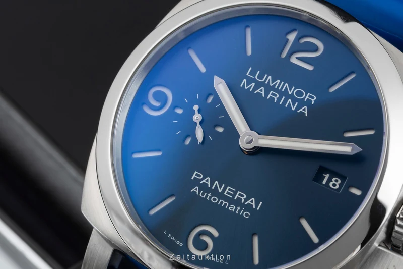Panerai Luminor Marina steel automatic men's watch PAM01313 LP: 8900EUR [2600667]
