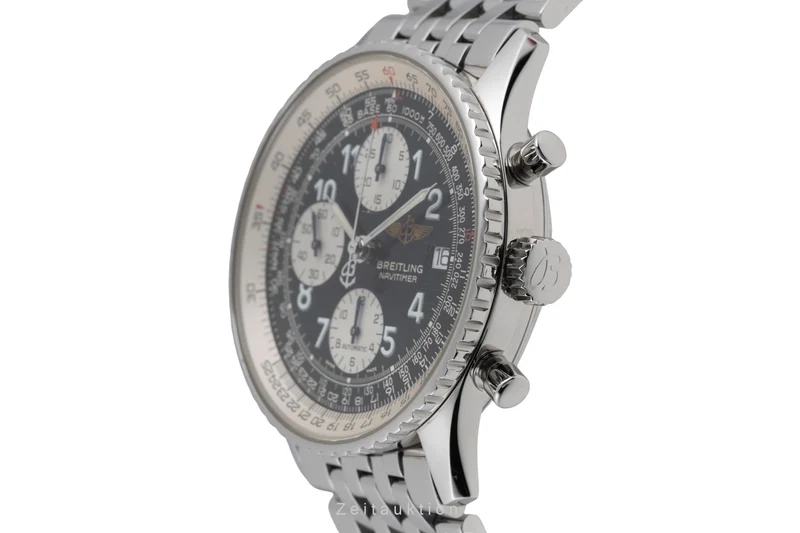 Breitling Old Navitimer chronograph steel automatic men's watch A13322 LP: 9850EUR [2600482]