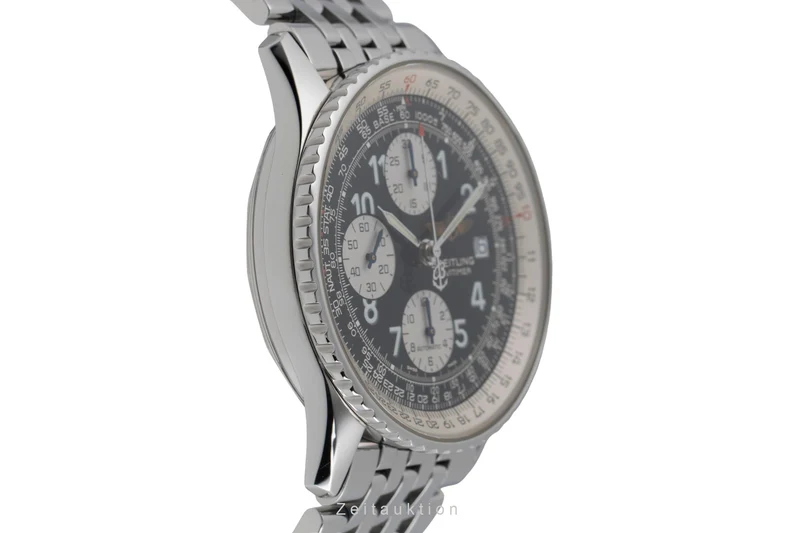 Breitling Old Navitimer chronograph steel automatic men's watch A13322 LP: 9850EUR [2600482]