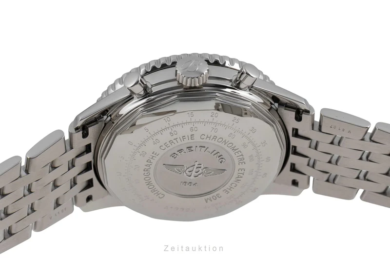 Breitling Old Navitimer chronograph steel automatic men's watch A13322 LP: 9850EUR [2600482]