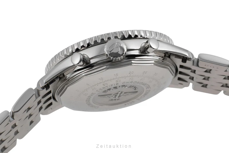 Breitling Old Navitimer chronograph steel automatic men's watch A13322 LP: 9850EUR [2600482]