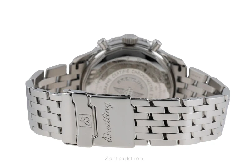 Breitling Old Navitimer chronograph steel automatic men's watch A13322 LP: 9850EUR [2600482]