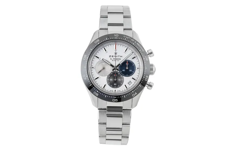 Zenith Chronomaster chronograph steel automatic men's watch 03.3100.3600/69.M3100 LP: 12200EUR [2600659]