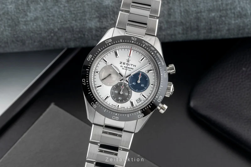 Zenith Chronomaster chronograph steel automatic men's watch 03.3100.3600/69.M3100 LP: 12200EUR [2600659]