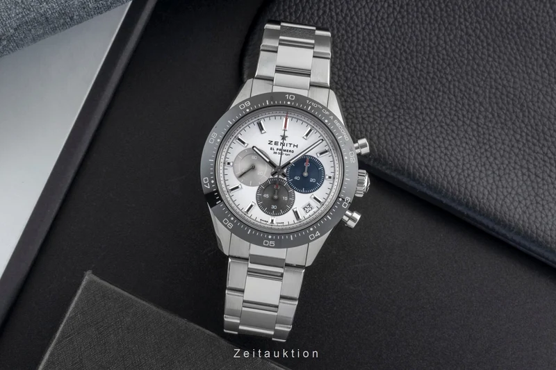 Zenith Chronomaster chronograph steel automatic men's watch 03.3100.3600/69.M3100 LP: 12200EUR [2600659]