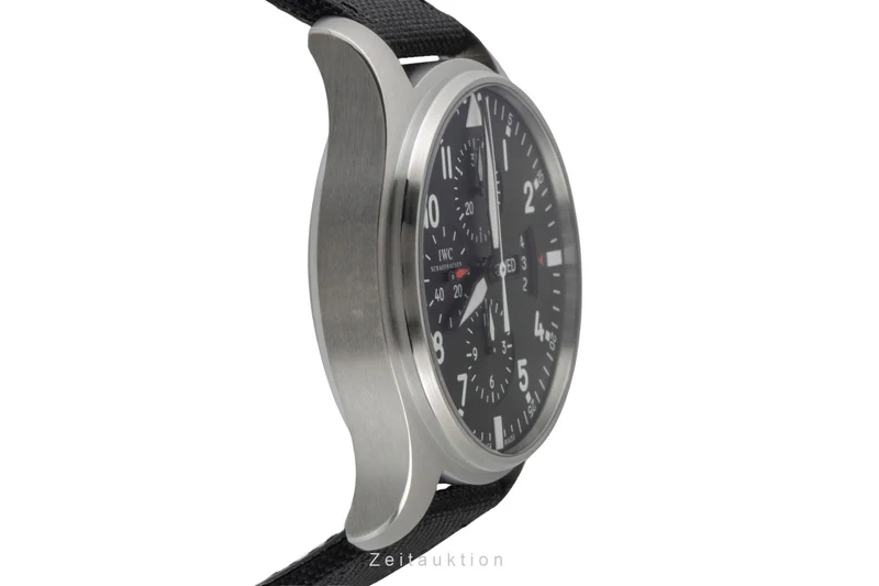 IWC Fliegerchronograph chronograph steel automatic men's watch IW377701 LP: 7800EUR [2600462]