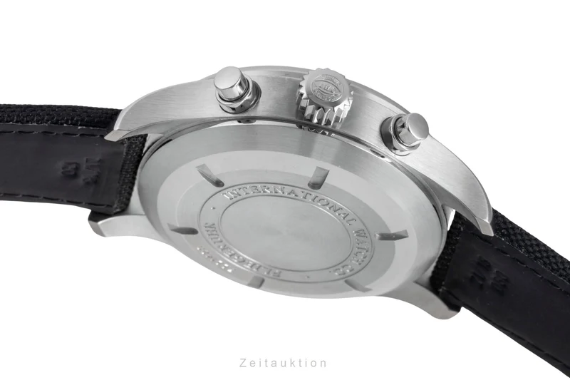 IWC Fliegerchronograph chronograph steel automatic men's watch IW377701 LP: 7800EUR [2600462]