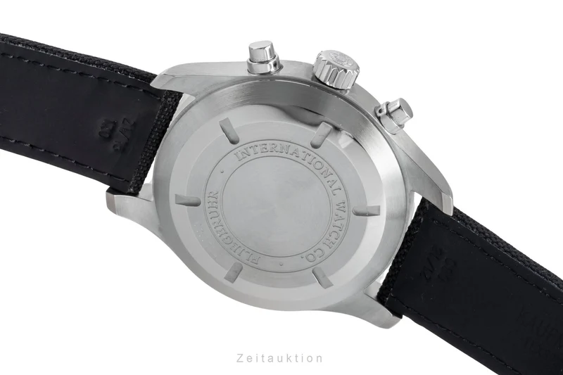 IWC Fliegerchronograph chronograph steel automatic men's watch IW377701 LP: 7800EUR [2600462]
