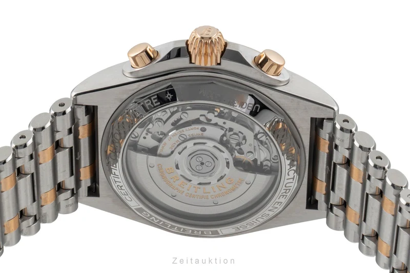 Breitling Chronomat chronograph steel / gold automatic men's watch UB0134 LP: 14200EUR [2600481]