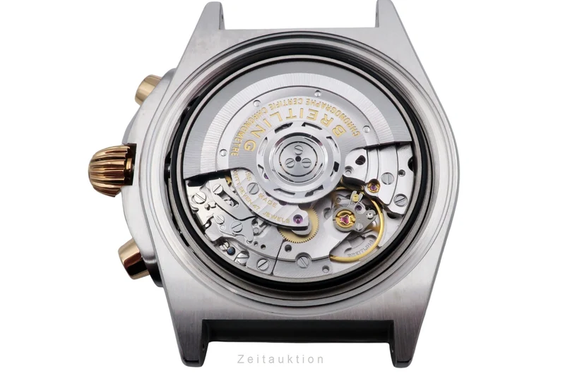 Breitling Chronomat chronograph steel / gold automatic men's watch UB0134 LP: 14200EUR [2600481]