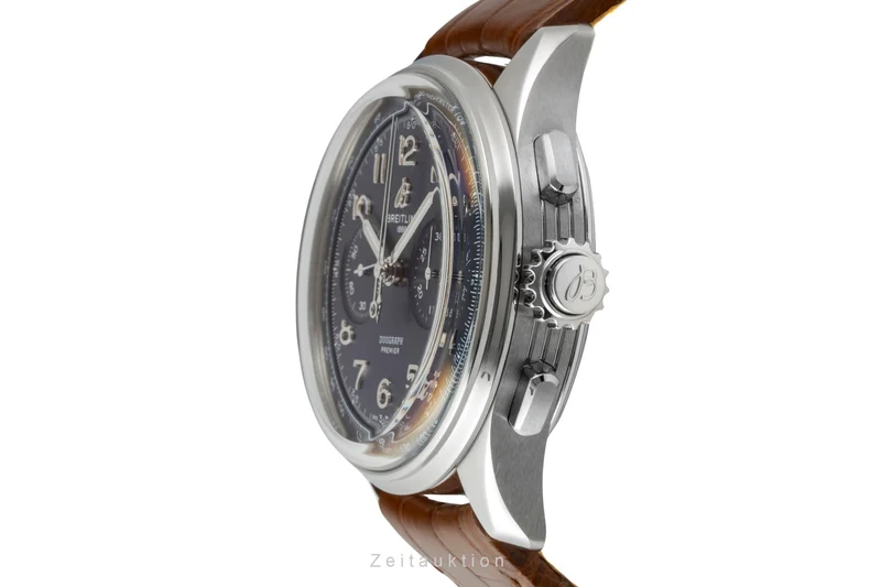 Breitling Premier chronograph steel manual winding men's watch AB1510171C1P1 [2600658]
