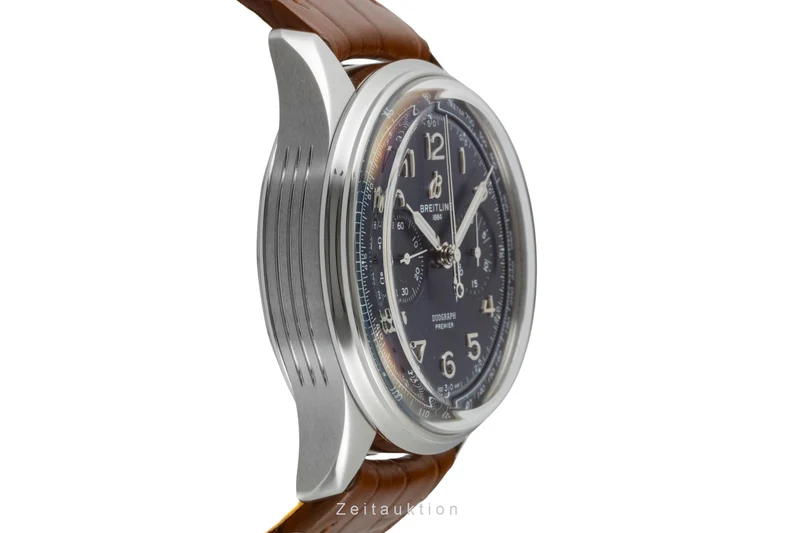 Breitling Premier chronograph steel manual winding men's watch AB1510171C1P1 [2600658]