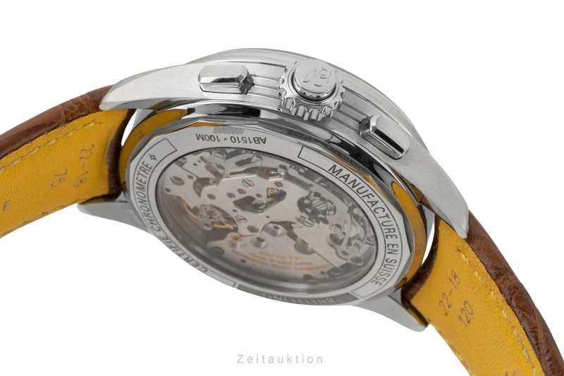 Breitling Premier chronograph steel manual winding men's watch AB1510171C1P1 [2600658]