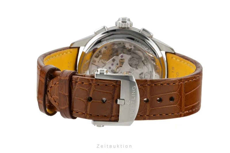 Breitling Premier chronograph steel manual winding men's watch AB1510171C1P1 [2600658]