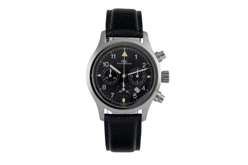 IWC Fliegerchronograph chronograph steel quartz men's watch IW374101 [2503898]