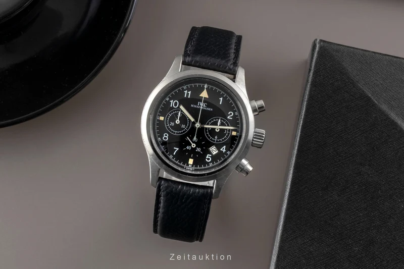 IWC Fliegerchronograph chronograph steel quartz men's watch IW374101 [2503898]