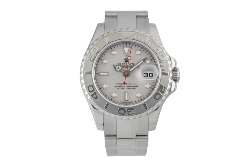 Rolex Yacht-Master steel / platinium automatic women's watch 169622 [2600324]