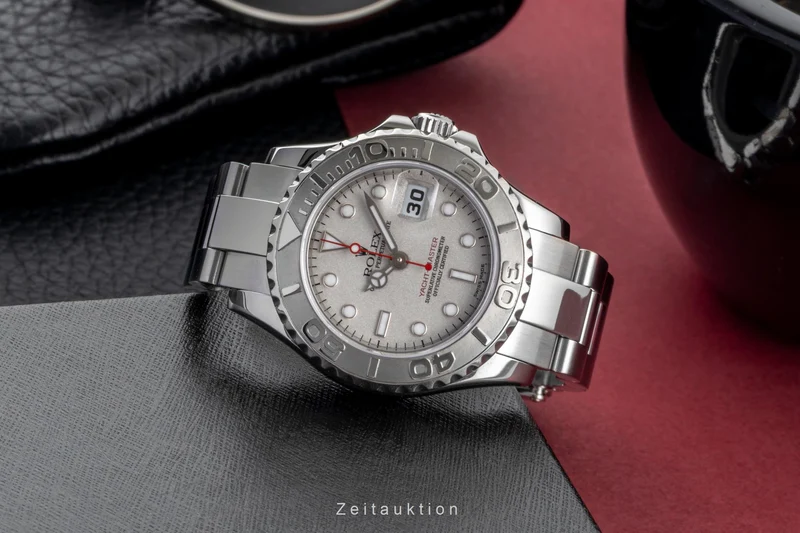 Rolex Yacht-Master steel / platinium automatic women's watch 169622 [2600324]