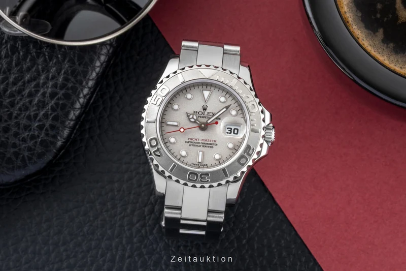 Rolex Yacht-Master steel / platinium automatic women's watch 169622 [2600324]