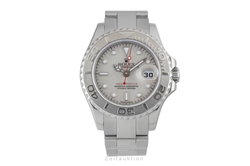 Rolex Yacht-Master steel / platinium automatic women's watch 169622 [2600324]
