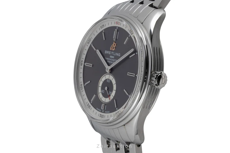 Breitling Premier steel automatic men's watch A37340351B1A1 [2600130]