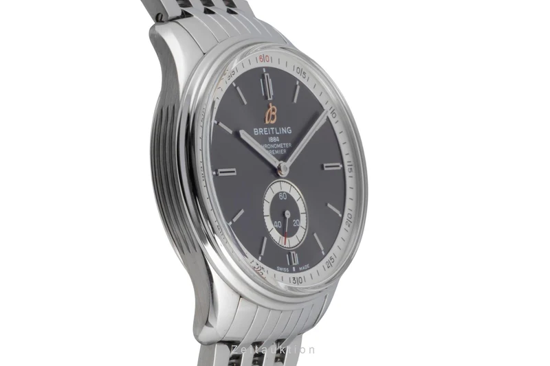 Breitling Premier steel automatic men's watch A37340351B1A1 [2600130]